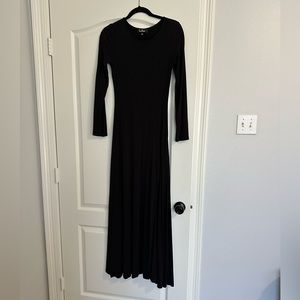 Lulu’s Black Maxi Dress